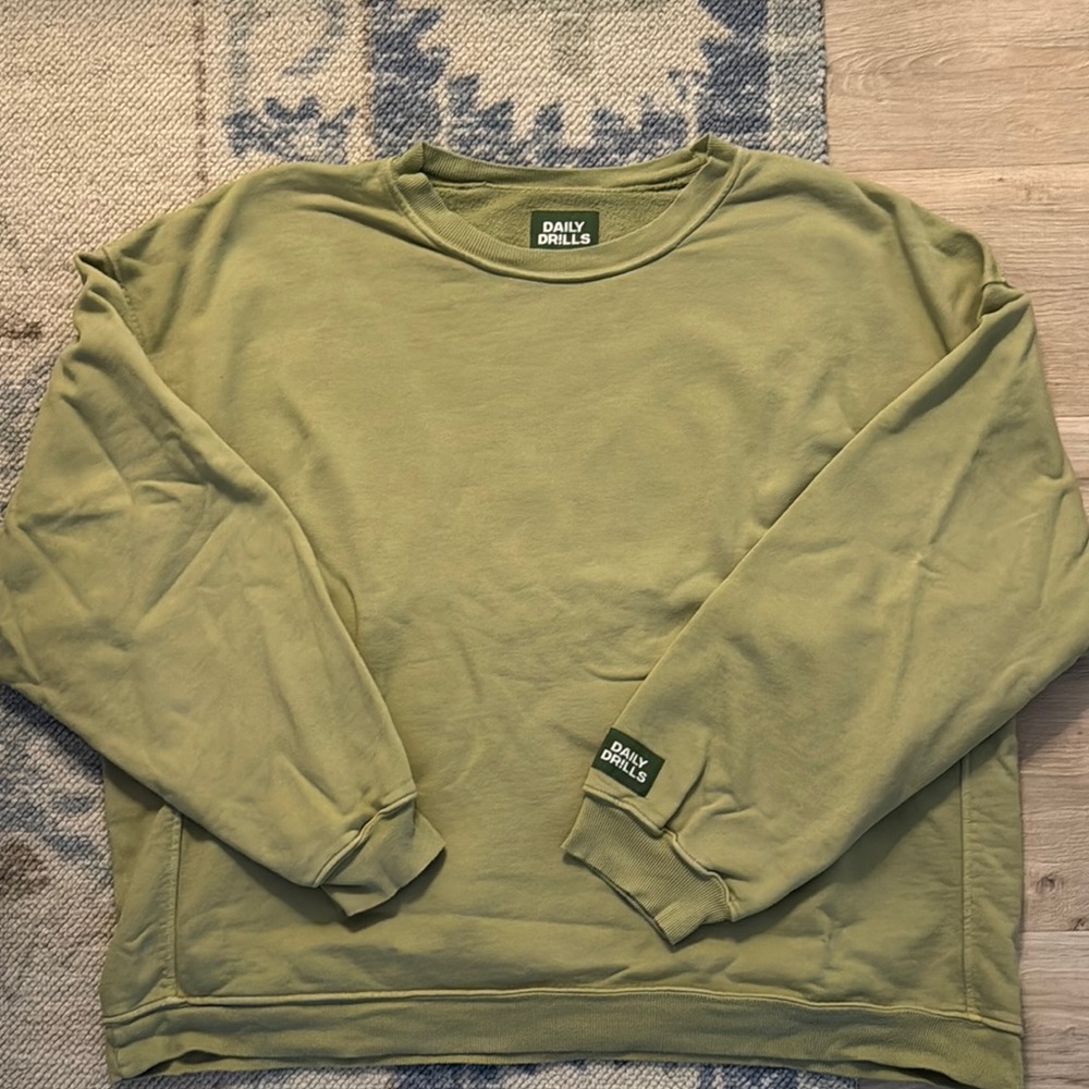 Daily Drills Matcha Crewneck